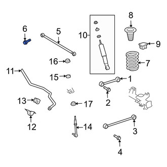 Toyota OE - Lateral Arm Bolt