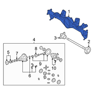 Toyota OE - Rear Differential Housing