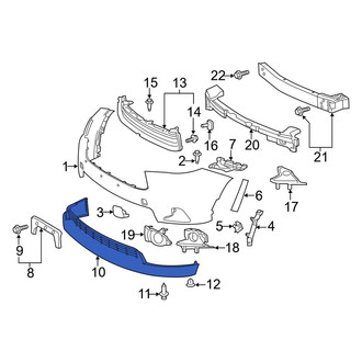 Toyota OE - Front Valance Panel