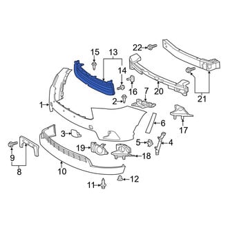 Toyota OE - Front Center Grille
