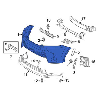 Toyota OE - Front Bumper Cover