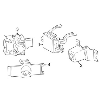 Toyota OE - Front Bumper - Electrical Components