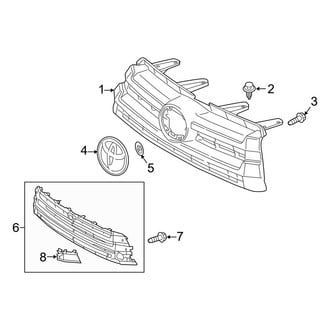 Toyota OE - Grille & Components