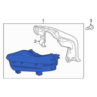 Toyota OE - Front Right Daytime Running Light