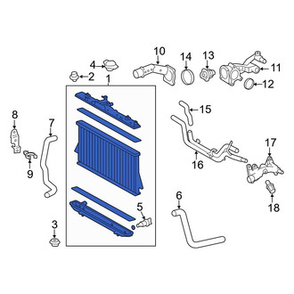 Toyota OE - Radiator