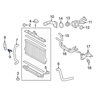 Toyota OE - Radiator Hose Clamp