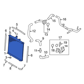 Toyota OE - Radiator