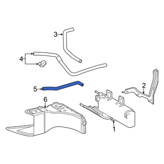 Toyota OE - Automatic Transmission Oil Cooler Hose