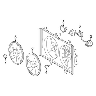 Toyota OE - Cooling Fan (Hybrid Limited)