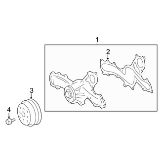 Toyota OE - Cooling - Water Pump (Hybrid Limited)