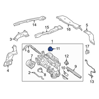 Toyota OE - Rear HVAC Air Inlet Door Actuator