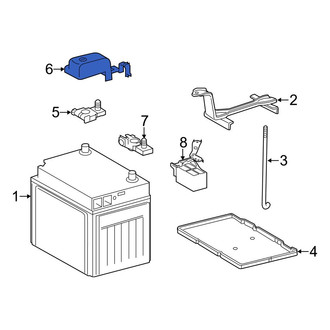 Toyota OE - Battery Terminal Cover