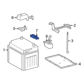 Toyota OE - Battery Cable Terminal End