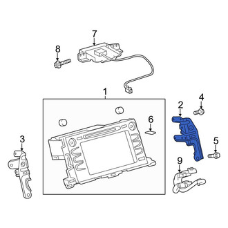 Toyota OE - Right GPS Navigation System Bracket