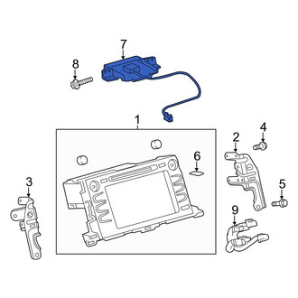 Toyota OE - GPS Navigation System Antenna