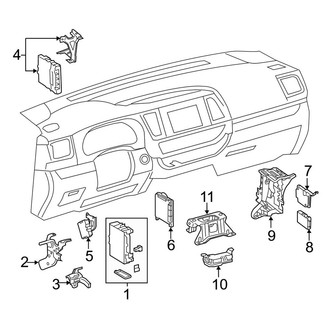 Toyota OE - Electrical Components (Console)