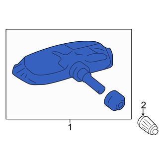 Toyota OE - Tire Pressure Monitoring System (TPMS) Sensor