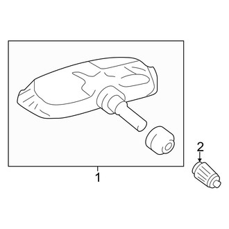 Toyota OE - Electrical - Tire Pressure Monitor Components