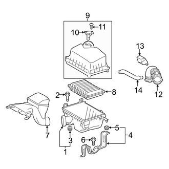 Toyota OE - Engine / Transaxle - Air Intake (2.7L)