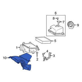 Toyota OE - Engine Air Intake Hose