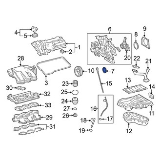 Toyota OE - Front Engine Crankshaft Seal