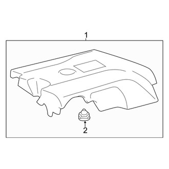 Toyota OE - Engine / Transaxle - Engine Appearance Cover (Hybrid Limited)