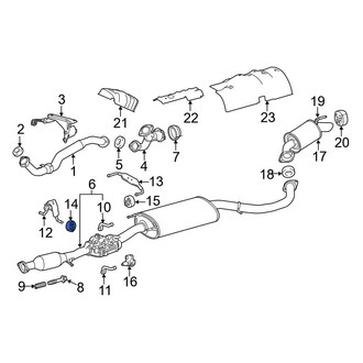 Toyota OE - Exhaust System Hanger