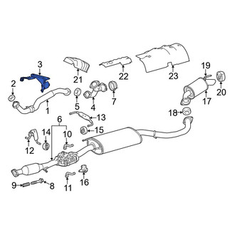 Toyota OE - Exhaust System Hanger Bracket