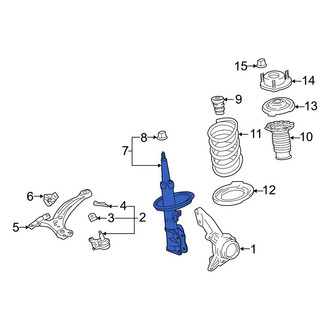 Toyota OE - Front Left Suspension Strut