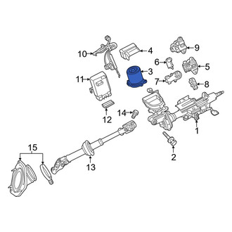 Toyota OE - Steering Column Tilt Motor