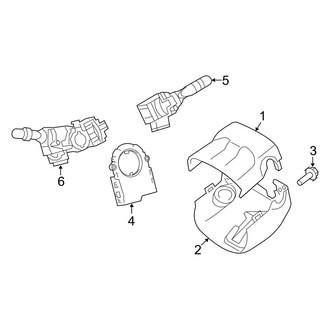 Toyota OE - Steering Column - Shroud, Switches & Levers