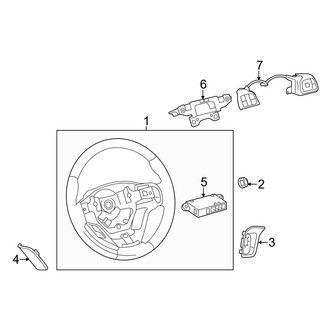 Toyota OE - Steering Wheel & Trim
