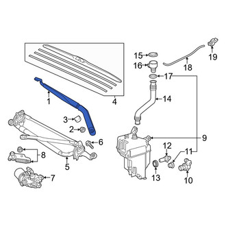 Toyota OE - Front Left Wiper Arm