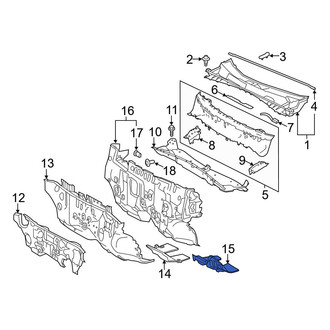 Toyota OE - Front Foot Rest