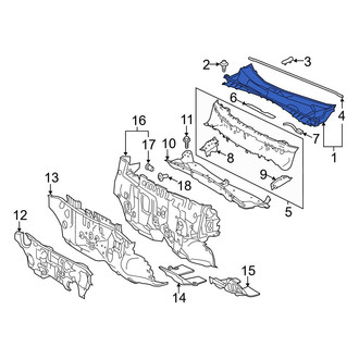 Toyota OE - Front Cowl Cover
