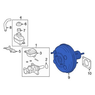 Toyota OE - Power Brake Booster