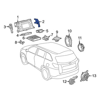 Toyota OE - Right GPS Navigation System Bracket
