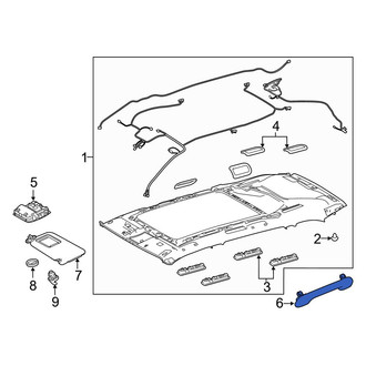 Toyota OE - Front Interior Grab Bar