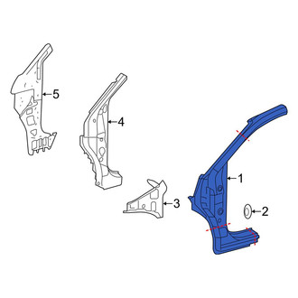 Toyota OE - Left Outer Body A-Pillar