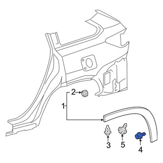 Toyota OE - Wheel Arch Molding Clip