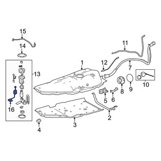 Toyota OE - Fuel Sender and Hanger Assembly