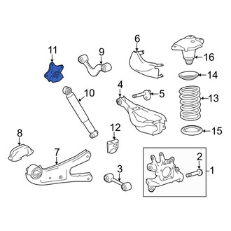 Toyota OE - Rear Left Upper Suspension Shock Absorber Bracket