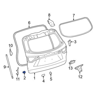 Toyota OE - Liftgate Stop Bumper