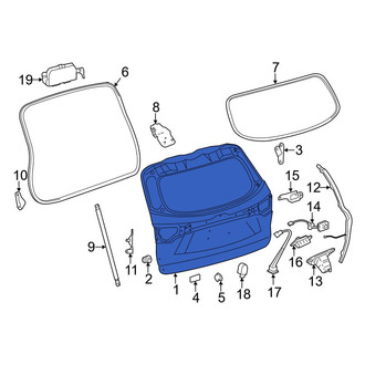 Toyota OE - Rear Liftgate