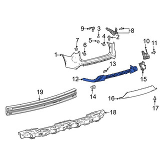 Toyota OE - Front Lower Bumper Cover