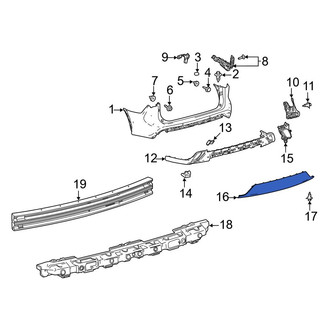Toyota OE - Rear Valance Panel