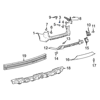 Toyota OE - Bumper Cover Insulator