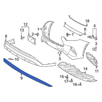 Toyota OE - Rear Valance Panel