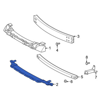 Toyota OE - Front Lower Bumper Impact Absorber