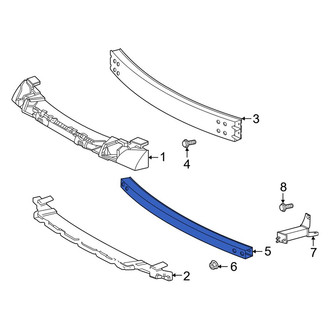 Toyota OE - Front Bumper Cover Reinforcement Beam